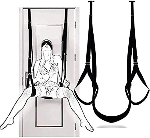 Kit de balançoire à suspendre à la porte : balançoire pivotante pour défier plusieurs poses