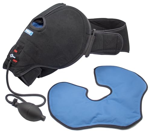 RangeMaster Adjustable Shoulder Compression Wrap for Hot/Cold Therapy - Relieve Arm Pain with Immobilizer Support for Tendonitis, Dislocated Joint, and Rotator Cuff Injuries