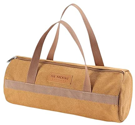 LOVIVER Strapazierfähige Zeltheringe Aufbewahrungstasche Langlebige Zeltheringe Zeltstange Große Taschen Halter Organizer für Camping Outdoor