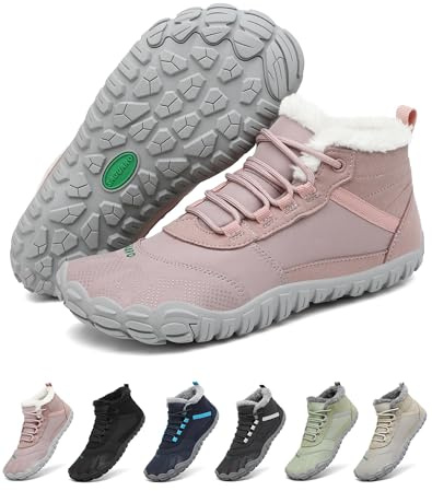 SAGUARO Barefoot Botines Hombre Mujer Invierno Botas de Nieve Caliente Antideslizante 36-48 EU