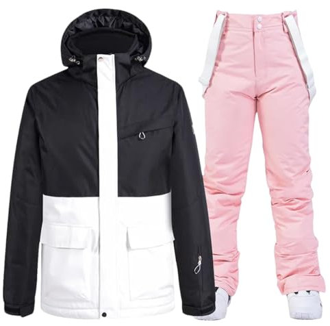 Skianzug für Damen, wasserdicht, Snowboard-Kleidung, Outdoor-Winterjacken, Hosen, Picture Jacket Pant22, 42