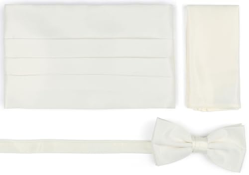 Suitable Set Kummerbund Flieg Einstecktuch Set - Herren - Bekleidung