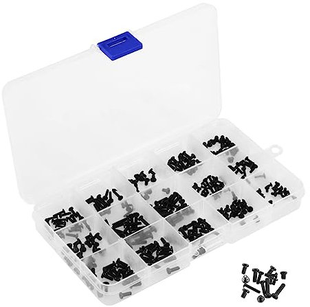 HOMSFOU 300pcs Screw Assorted Set Laptop Pc Computer Repair Accessory Screws Hand Screwdriver Set