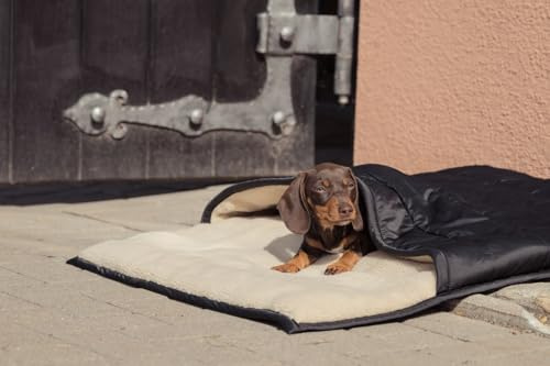 Eskadron Hundeschlafsack Teddyfleece Black Heritage 24/25