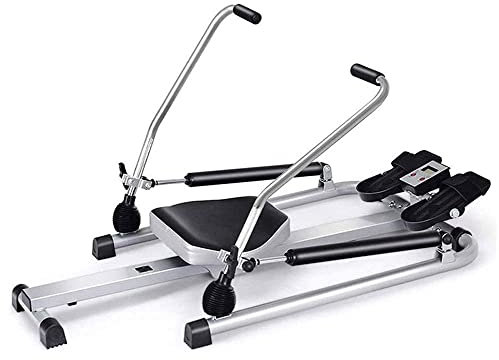 CAFIEDR Fitnessgeräte Rudergeräte Rudergerät Home Hydraulisches Rudergerät Indoor Multifunktions-Ruder-Fitnessgerät für den Heim- und Fitnessstudiogebrauch