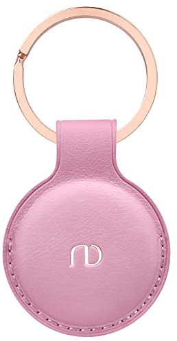 Nereides Hülle kompatibel mit Apple AirTag, PU Leder Schlüsselanhänger | Hochwertige PU-Leder Hülle für Apple AirTag. Ganzkörperschutz gegen Kratzer und Stöße, inklusive praktischem Schlüsselring.