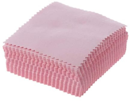Double-Sided Cloth Jewelry Polishing Cleaning Cloth for Silver Jewelry Gold Stones