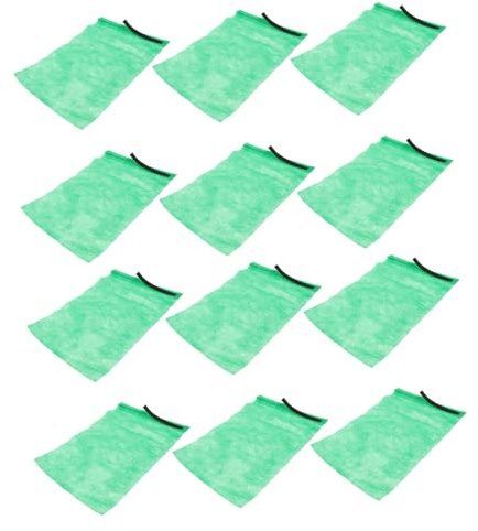 iplusmile Paquet Anti-Oiseaux pour Plantes et Fruits, Protection de Jardin Respirante, Lot de 100 Paquet Non Tissés 20x30 Cm, Couverture Verte pour Verger, Barrière Solide Couleur Aléatoire