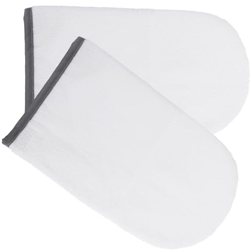 OSOLADY Guanti Idratanti di Paraffina per Manicure Spugna, di Guanti Riscaldanti per Mani Comodi che Trattengono Calore, per Nail Art Colore Casuale