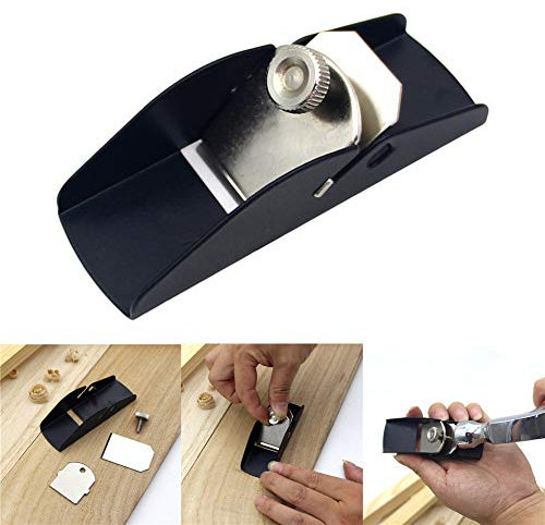 Piccolo piano per la lavorazione del legno, mini pialla a mano, pialla piccola mano per falegnameria, strumento per falegnameria, finitura, piallatura del legno, scanalatura per il fai da te