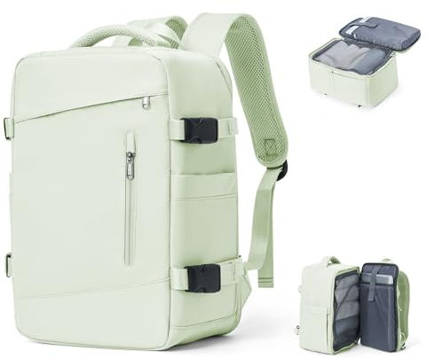 SZLX Ryanair Handgepäck 40x20x25 Rucksack mit Laptopfach Wasserdicht Damen Reiserucksack Handgepäck Flugzeug Easyjet Cabin Bag Rucksack Business Herren Schulrucksack Travel Backpack