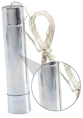 MAGICLULU Led Copper Wire Bottle Light String, 20 Warm White Led Decorative Bottle Lamp Electroplated Cork, Battery Not Included, Creative Festive and Home Party Lighting
