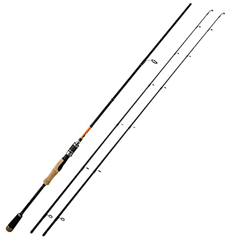 Angelrute Ultraleichte tragbare Angelrute Fischereipol Geeignet for Anfänger Crucian Carp Fishing Getaf Geschenk for Vater Angelzubehör (Color : A, Size : 2.4M)