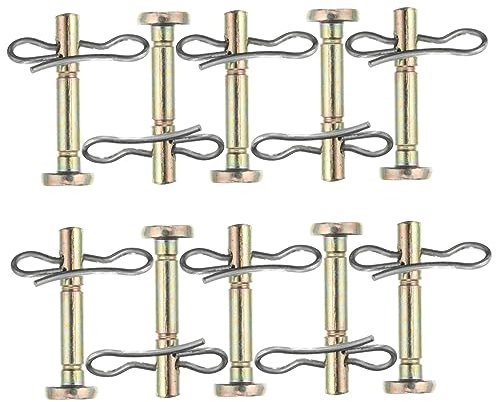 IWOWHERO 1set Perni e Coppiglie Per Riparazione Spazzaneve Compatibili e Facile Installazione Durabilità Garantita