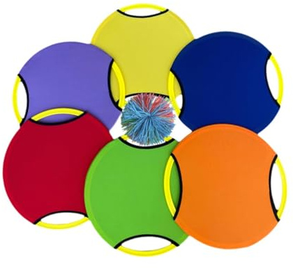 QSTDGVPW Trampolin Paddel Ball Spiel Sensorisches Training für Camping Kindergartenparty