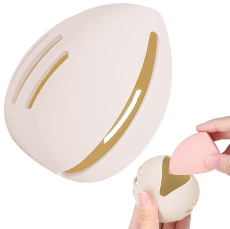 Port de beauté Bolender - MAQUE UP SPONNETT SPEUR | Staubdicht und atmungsaktiv éponge pour le maquillage | Éponge cosmétique en silicone pour les voyages et les vacances
