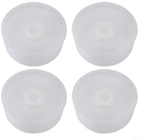 Bienenfutter-Set, 4 runde Kunststoff-Einheiten bieten zuverlässigen Zugang zu Nährstoffen für Bienen