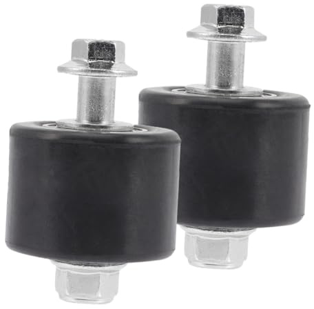 MAGICLULU 2 Piezas Rodillo Tensor de Cadena para Moto Off Road Guía Antideslizante y Estable la y Rendimiento del Cadena Compatible Mayoría de Motocicletas