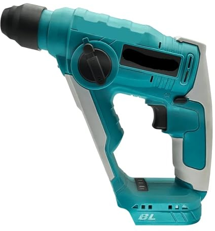 20MM Bürstenloser elektrischer Bohrhammer, schnurloser wiederaufladbarer Bohrhammer, Heimreparatur-Elektrowerkzeuge for MK 18V-Batterie,Ziegel, Holz, Stahl(B)