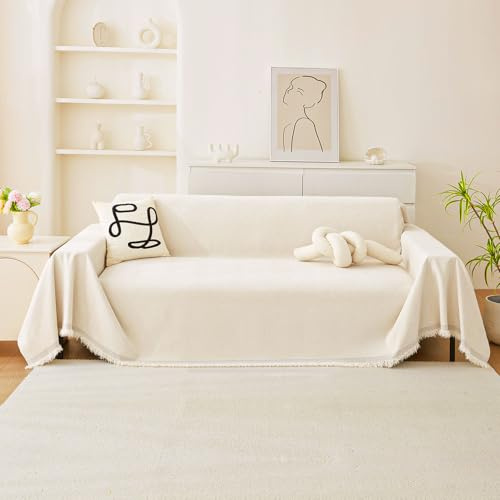 BXAEYIPOR Sofa überzug-2025 Neue Universelle rutschfeste Sofa Überwurf,Sofa-Schutzhülle 1/2/3/4 Sitzer für Wohnzimmer,Dunkelgrau Sofabezug