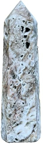HWXMUGLXL 1pc 800-900g Sphalerite Crystal Cave Obelisk Column Gemstone Stone