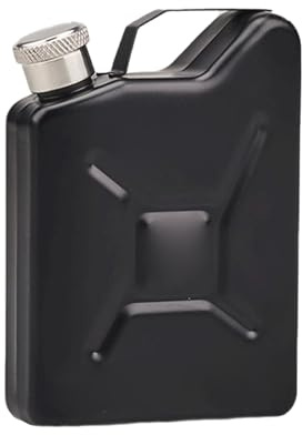 Gwtdtoad Flacon à Liqueur - Flasque À Whisky,Conteneur Vin Acier Inoxydable Antifuite 15cl Randonnée Plein Air Aventure Quotidienne Voyage Sport Personnes Âgées