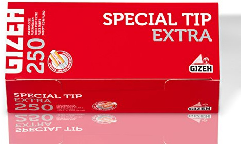 Gizeh Special Tip Extra 250er Box Filterhülsen 80 Boxen (20.000x Tubes)