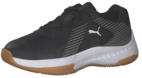 PUMA Varion Jr Hallenturnschuh , Puma Black Ultra Gray Gum , 33