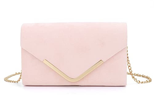 LUI SUI Femmes Faux Cuir Enveloppe Sac À Main De Mariée Mariage Soirée Embrayage Partie Bourse