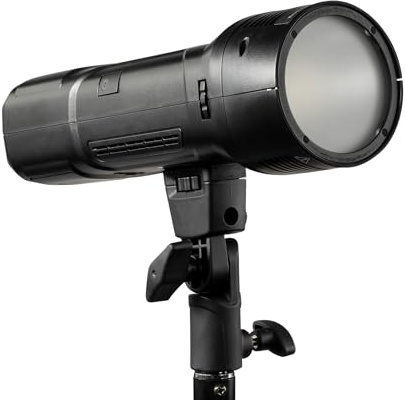 Walimex Pro Mover 200 TTL Flash de Studio Compact avec récepteur 2,4 GHz, Compatible HSS et TTL, capacité 2900 mAh, Puissance de Flash 200 W, idéal pour Les photographes en Plein air