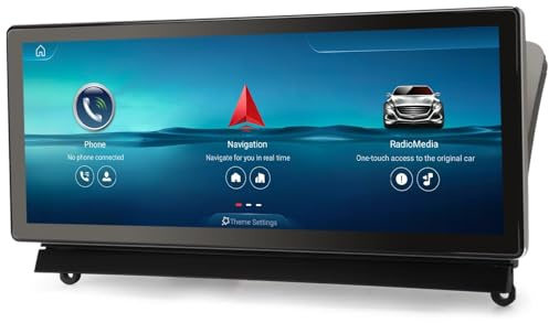 Erisin 8 Kern Android 14 Autoradio für Mercedes Benz C-Classe W204 S204 NTG 4.0 GPS Navigation Carplay Android Auto DSP Bluetooth 5.0 Canbus WiFi OEM Radio 10.25 Zoll IPS Bildschirm