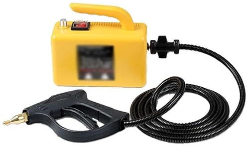 STIDE Limpiador de Vapor de Mano multifunción 2600W,máquina de Limpieza a Vapor portátil de Alta presión,Limpiador de Vapor de Alta presión,Yellow-220V