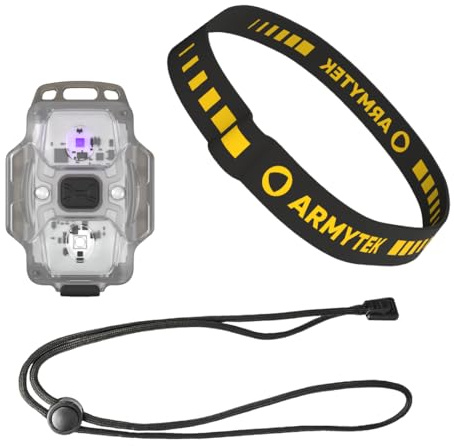 Armytek Crystal WUV Kompakte Multifunktionslampe 6 in 1 mit weißem und ultraviolettem Licht
