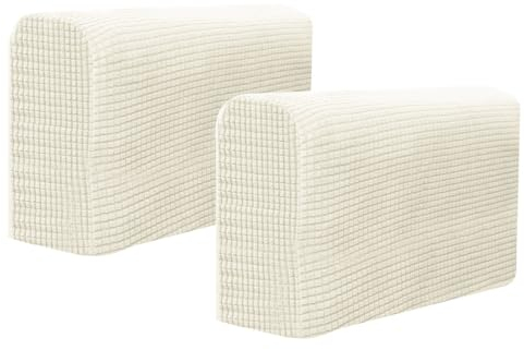 Amosfun 2st Armlehne Bezug Sofa Stuhlhussen Mit Armlehnen Sesselschoner Armlehne Armlehnenbezüge Für Sofas Sofa Hussen Stretch Armstuhlabdeckungen Sesselbezüge Schutztuch Büro Wagen
