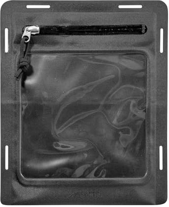 Tasmanian Tiger TT W-Pouch WR Wasserabweisende Dokumenten-Hülle, Handy-Hülle mit Molle-Adapter, Sichtfenster und Flausch-Klettfläche, Touchscreen-kompatibel