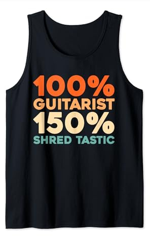 Retro Elektrogitarre - Gitarrist Vintage Gitarr E Gitarre Tank Top