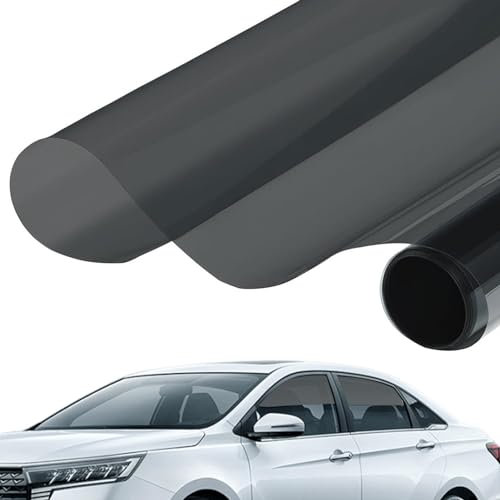 Sichtschutzfolie für Autofenster, Tönungsfolie für Autofenster – Verdunkelungsfolie 9,8 x 1,6 m, Sichtschutz, Folie