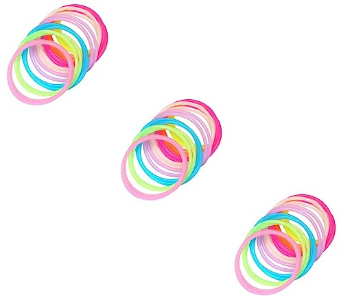 Warmhm Leucht Neon Armband 150 Stk Glow in The Dark Armbänder Für Kinder Neon-armband Bulk-armbänder Für Kinder Leuchtende Spielzeug Retro- Led- Schmuck Kieselgel