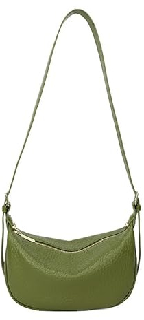 HUA ANGEL Borsa a Spalla Donna Elegante Borsa Mezzaluna per Ragazze e Donne Borse Tracolla Donna con Tracolla Regolabile pour lavoro ufficio università Festa Shopping