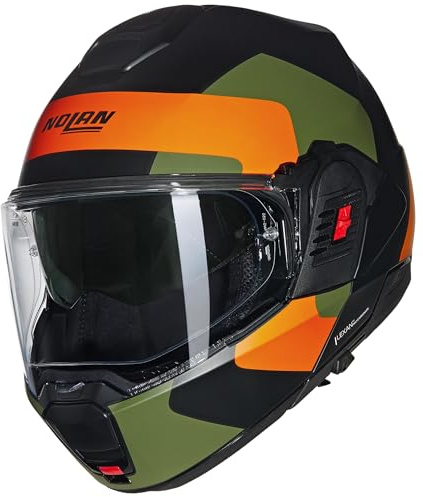 Nolan N120-1 Omocromo N-Com Klapphelm | Schützender Fahrkomfort