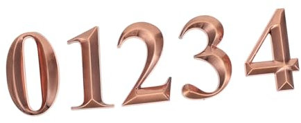 Tofficu 1bag Number Stickers Office Address Mailbox Door Number for Home Office