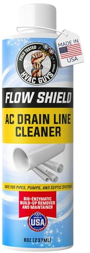 AC Drain Line Cleaner | Prevent Buildup and Overflow | 8oz - Up to 3 Months of Protection | Fast Acting & Long Lasting Bio-Enzymatic Formula