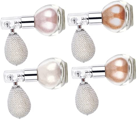 DEARMAMY 4Piezas Spray De Corporal y Facial Polvo De Maquillaje Para Cuerpo De Colores Champán Nude