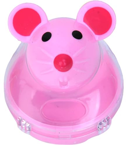 pumpumlia Distributeur de nourriture pour souris interactives, mangeoire pour intérieur et animal domestique