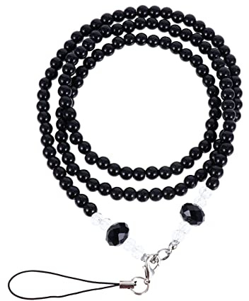 DIYEAH 3pièces Lanières De Téléphone à Perles Pendentifs De Protection Pour Cou Lanières Décoratives Et Adaptatives