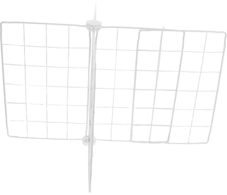 ARTIBETTER Séparateurs Métalliques pour Congélateur et Réfrigérateur en Fer Blanc Design en Couches, Installation Facile et Ventilation Optimale Rangement Organisé
