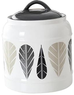 Zambuph Décorez Votre Maison avec ce Bocal de Conservation en céramique Unique. Belle Finition, Pratique et élégante. Boîte à thé pour thé en Vrac, Biscuits et Bonbons.