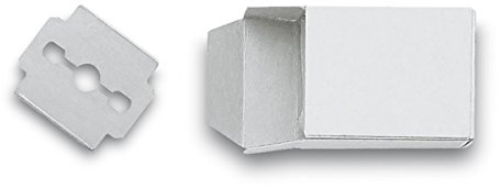 3 Claveles 12371 – Paket von 10 Stück von Klingen Hornhauthobel – [Pack 3]