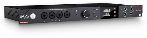 Orion Studio Synergy Core Thunderbolt 3 Interface and USB Audio Interface with 12 Discrete Preamps and 6 DSP + 2 FPGA FX Processors for Audio Recording - Antelope Audio