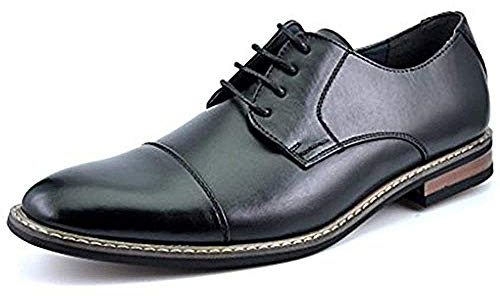 Bruno Marc Men's Lace Up Shoes,Size 14W,Black,PRINCEWIDE-6
